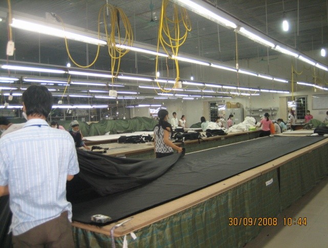 Sewing floor at a partner factory in Vietnam