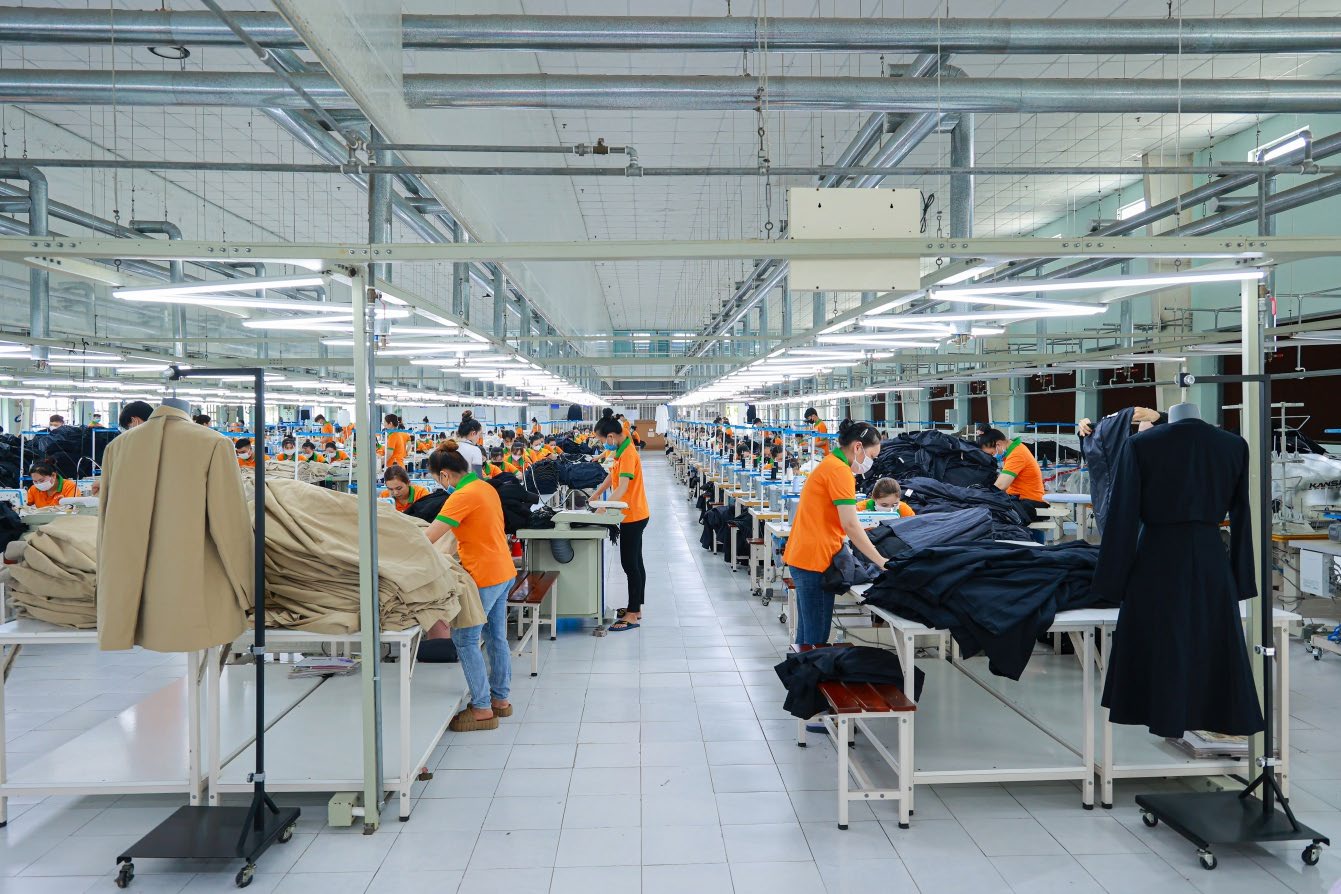 Packing department in Vietnam